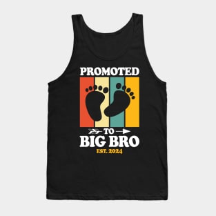 Promoted to be a Big Bro - Est. 2024 Tank Top